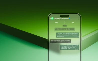 WebChat and WhatsApp WebChat and WhatsApp