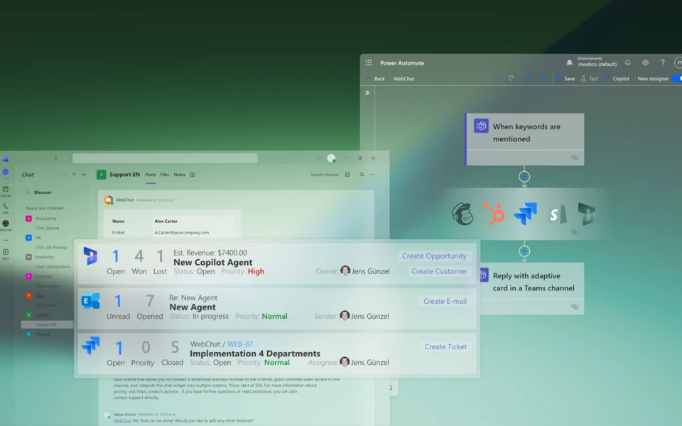 WebChat and Power Platform