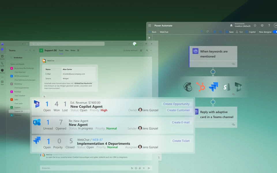 WebChat und Power Platform