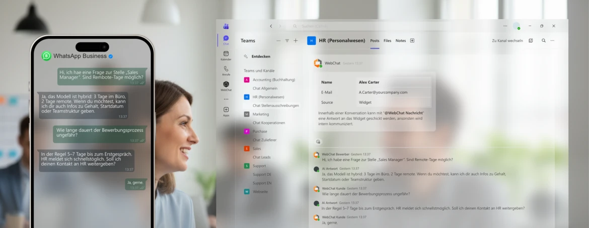 2.2.2 Bild - WhatsApp und Teams