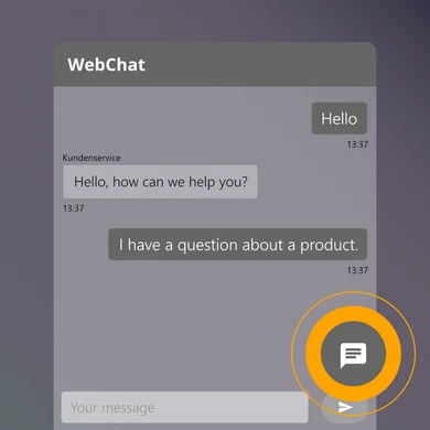 Widget live test function