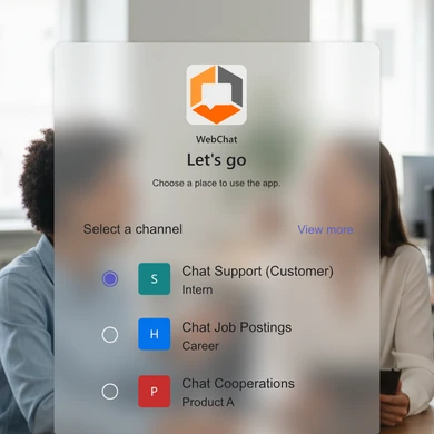 WebChat - ajouter un canal