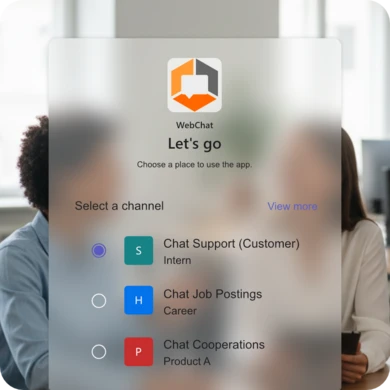 Widget-Einfache Installation in Teams
