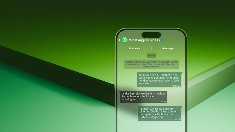 WebChat und WhatsApp