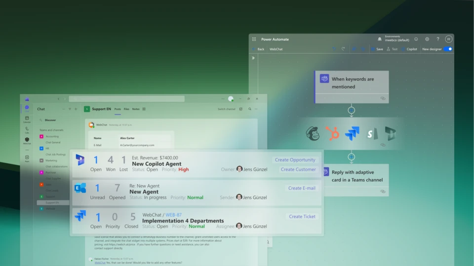 WebChat and Power Platform