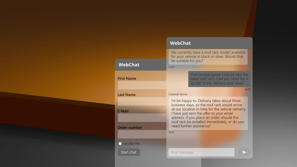 WebChat Widget