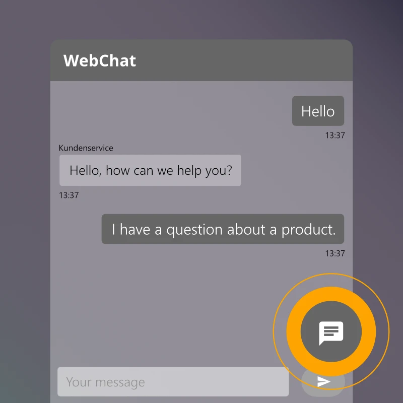 Función de prueba en vivo del widget