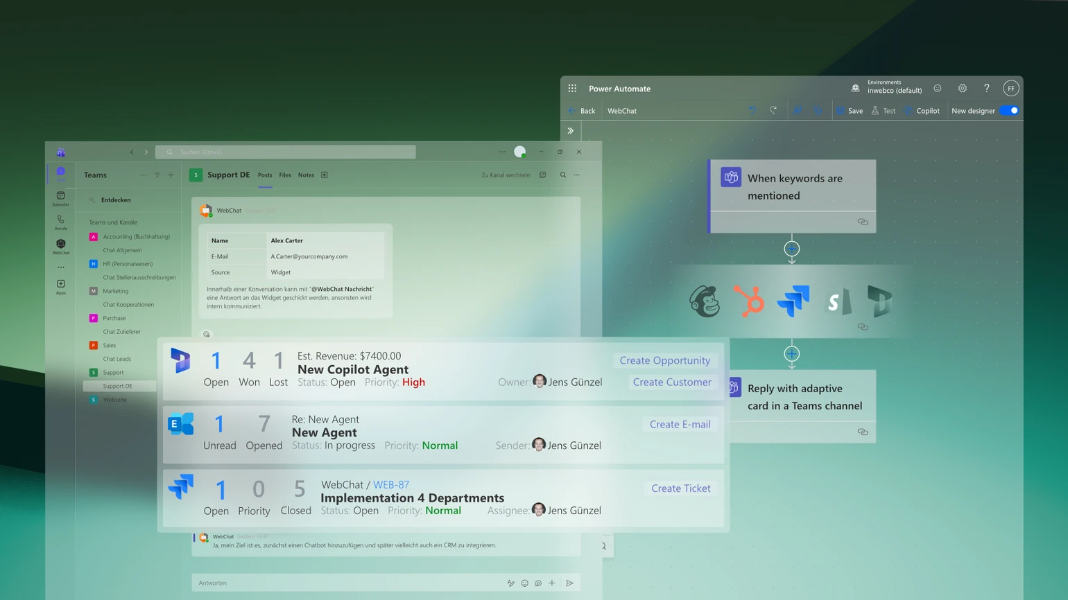 WebChat und Power Platform WebChat und Power Platform