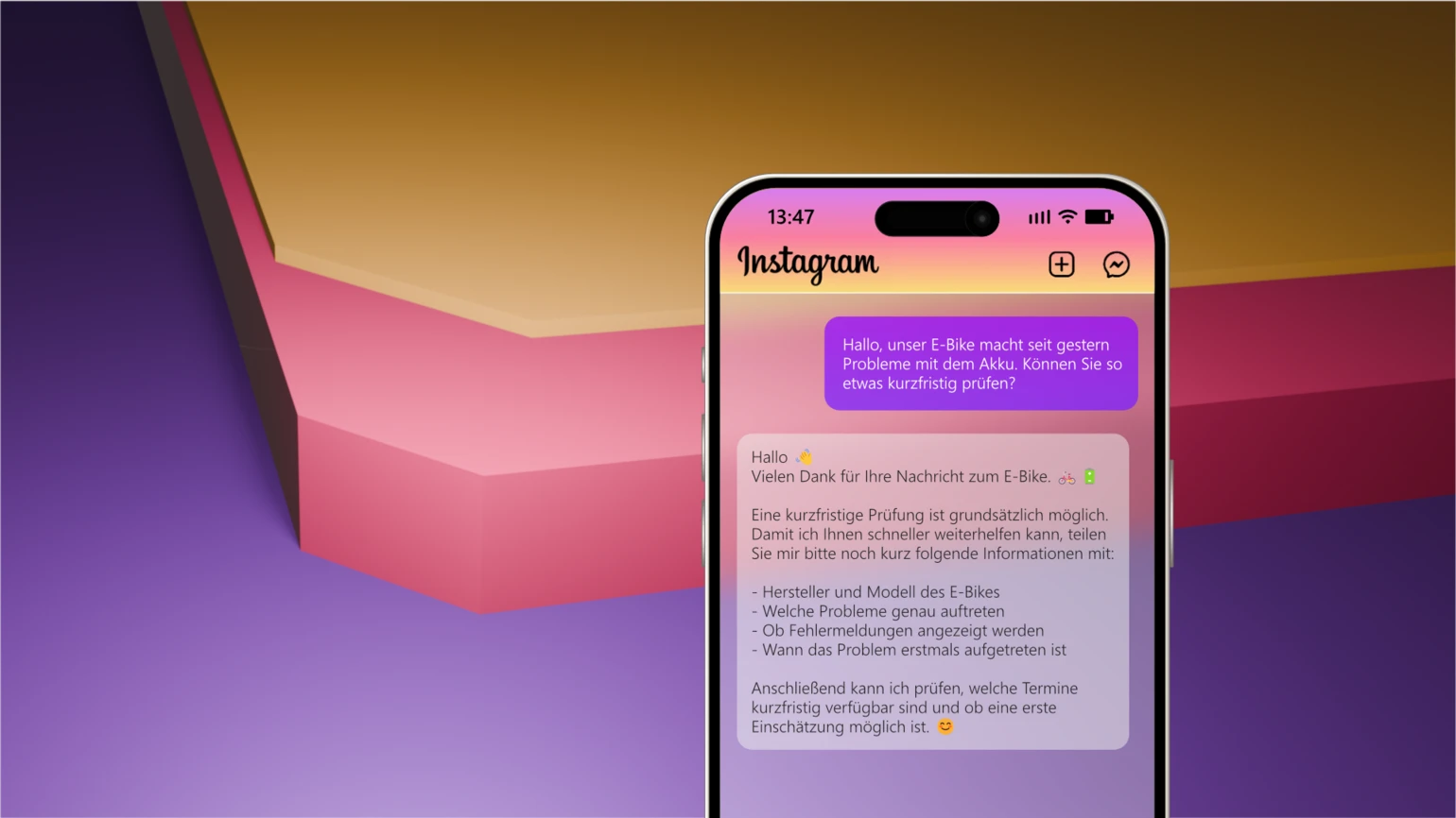 Instagram et WebChat Instagram et WebChat